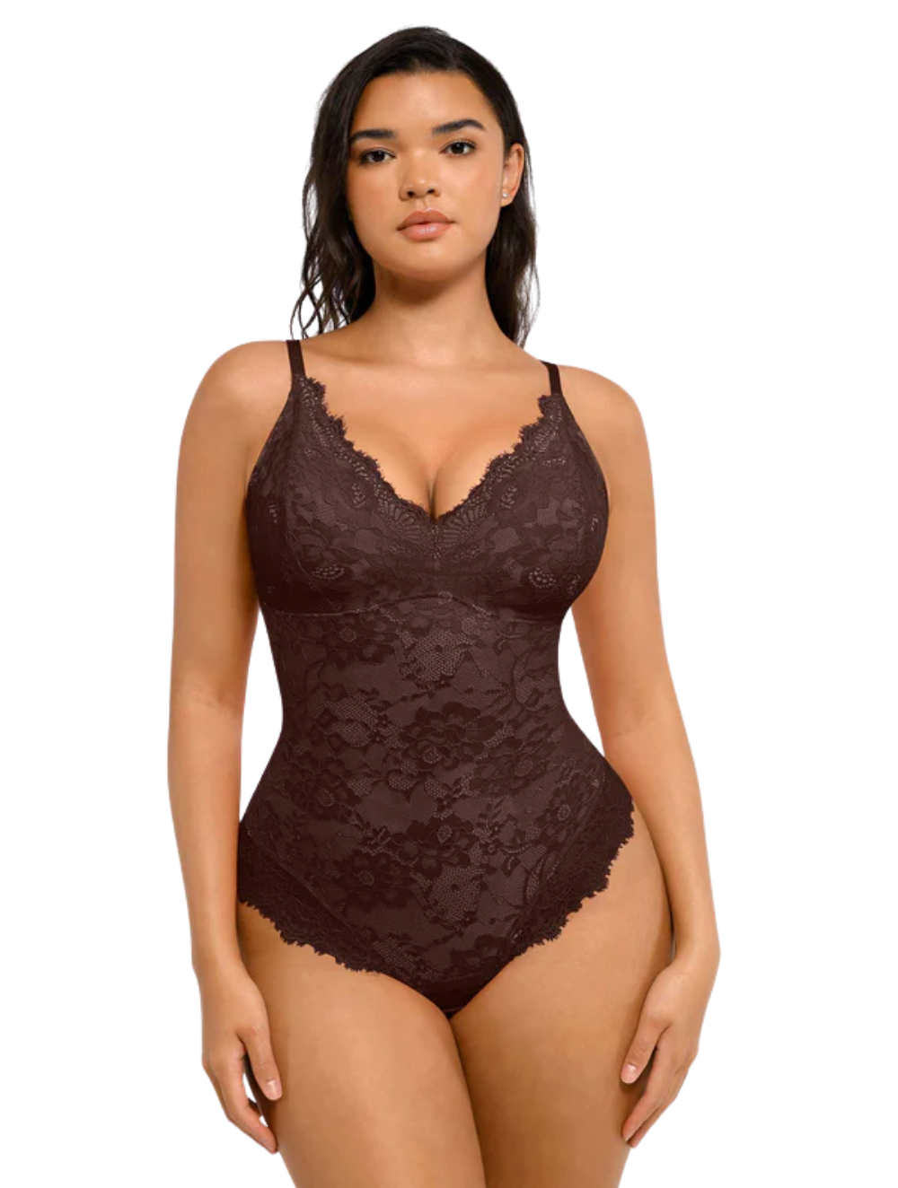 Comfure™ Tummy Control V-Neck Sleeveless Bodysuit