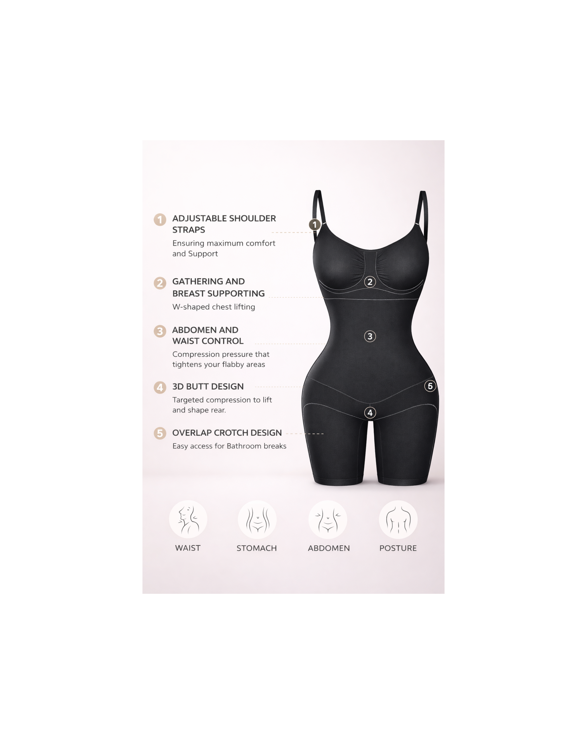 Comfure™ Body Shaper Slimming Bodysuit