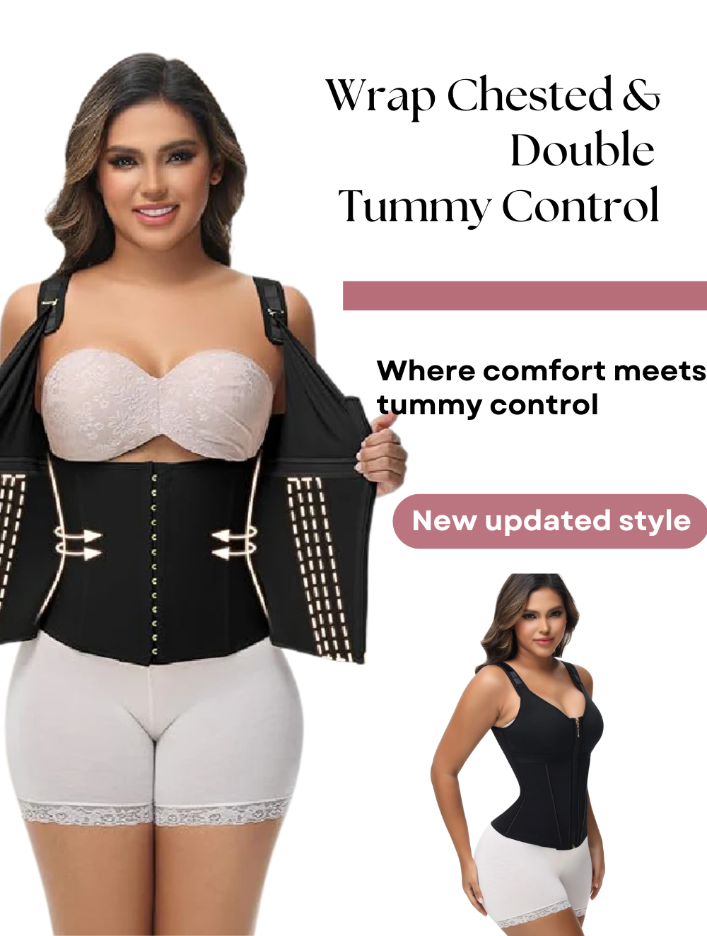 Comfure™ Waist Trainer Tummy Control Body Shaper Vest
