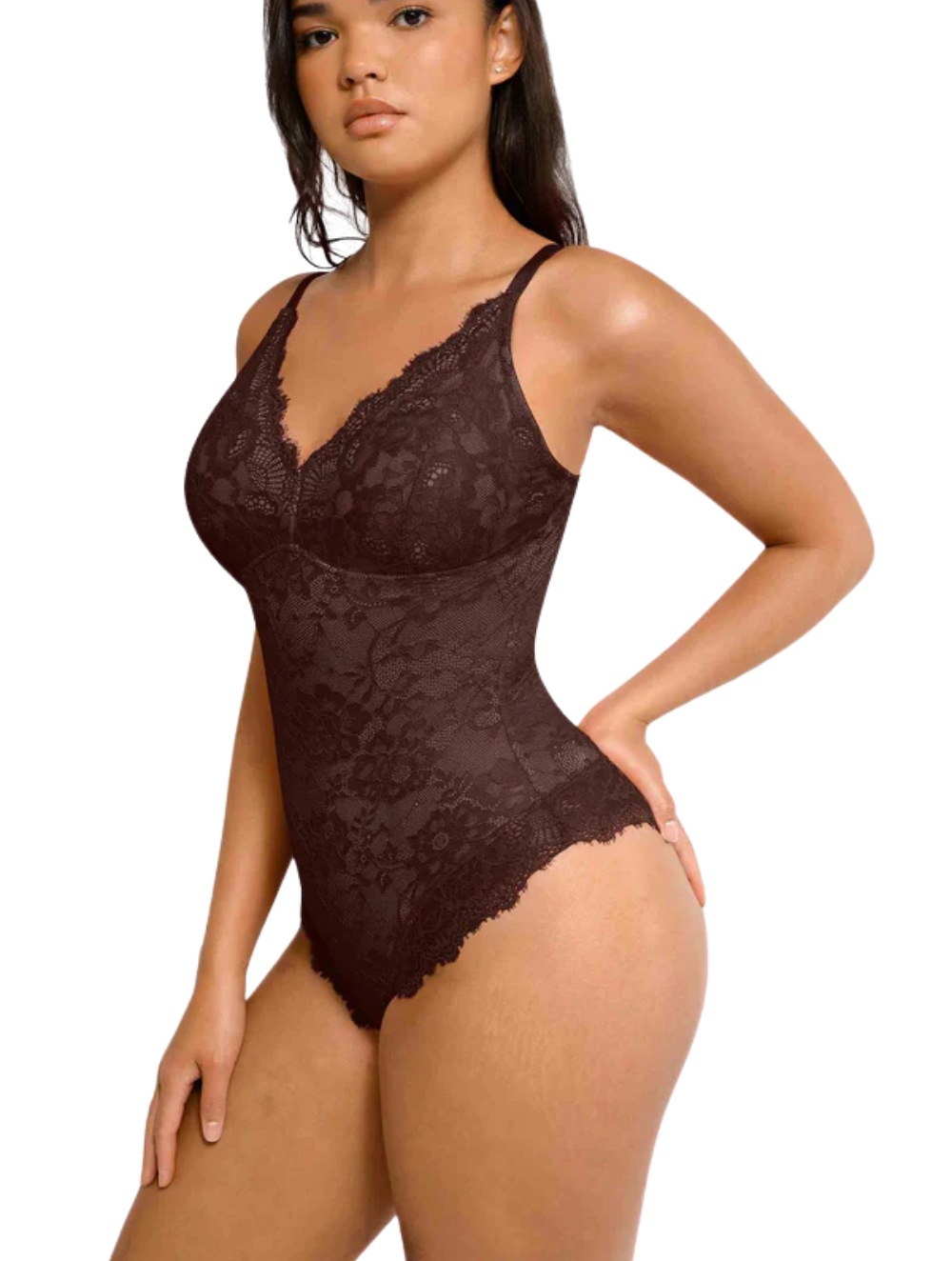 Comfure™ Tummy Control V-Neck Sleeveless Bodysuit