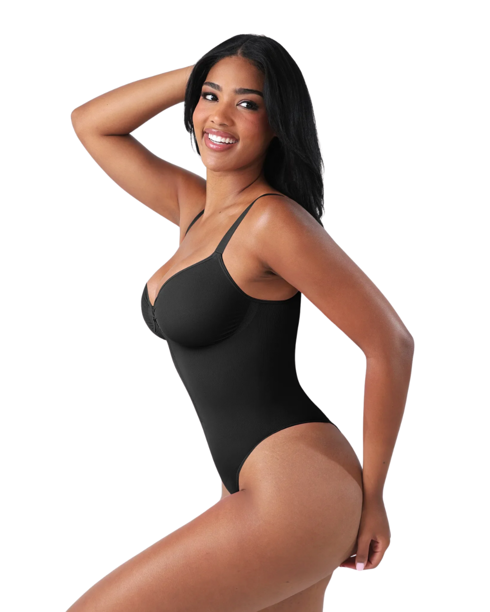 Comfure™ Seamless Tummy Control Zipper Sculpt and Support Bodysuit