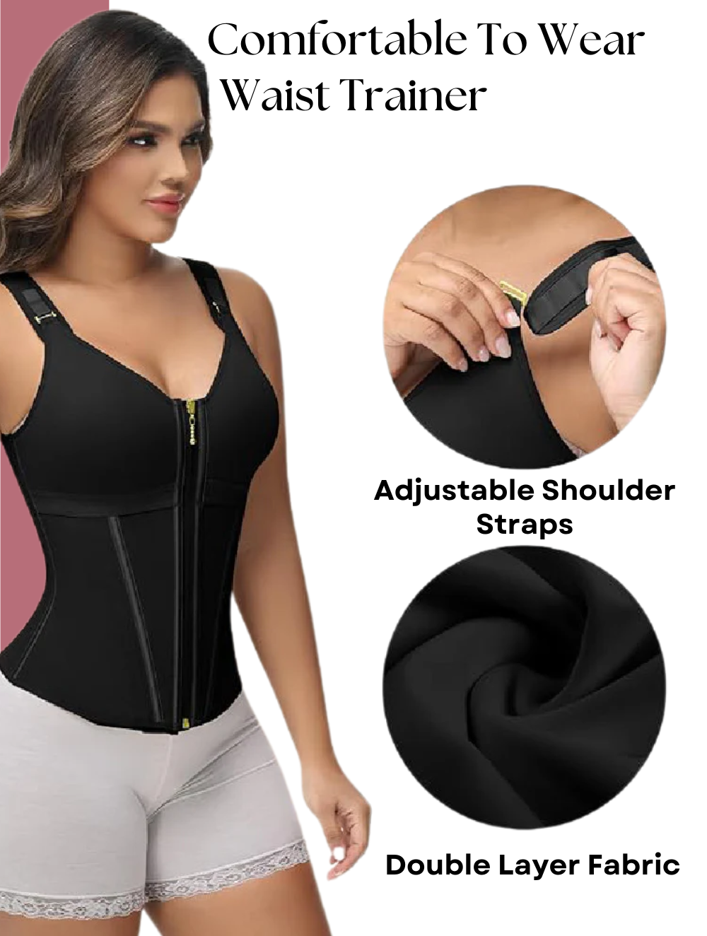 Comfure™ Waist Trainer Tummy Control Body Shaper Vest