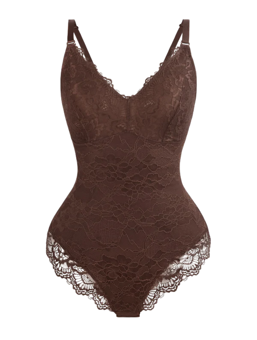 Comfure™ Tummy Control V-Neck Sleeveless Bodysuit