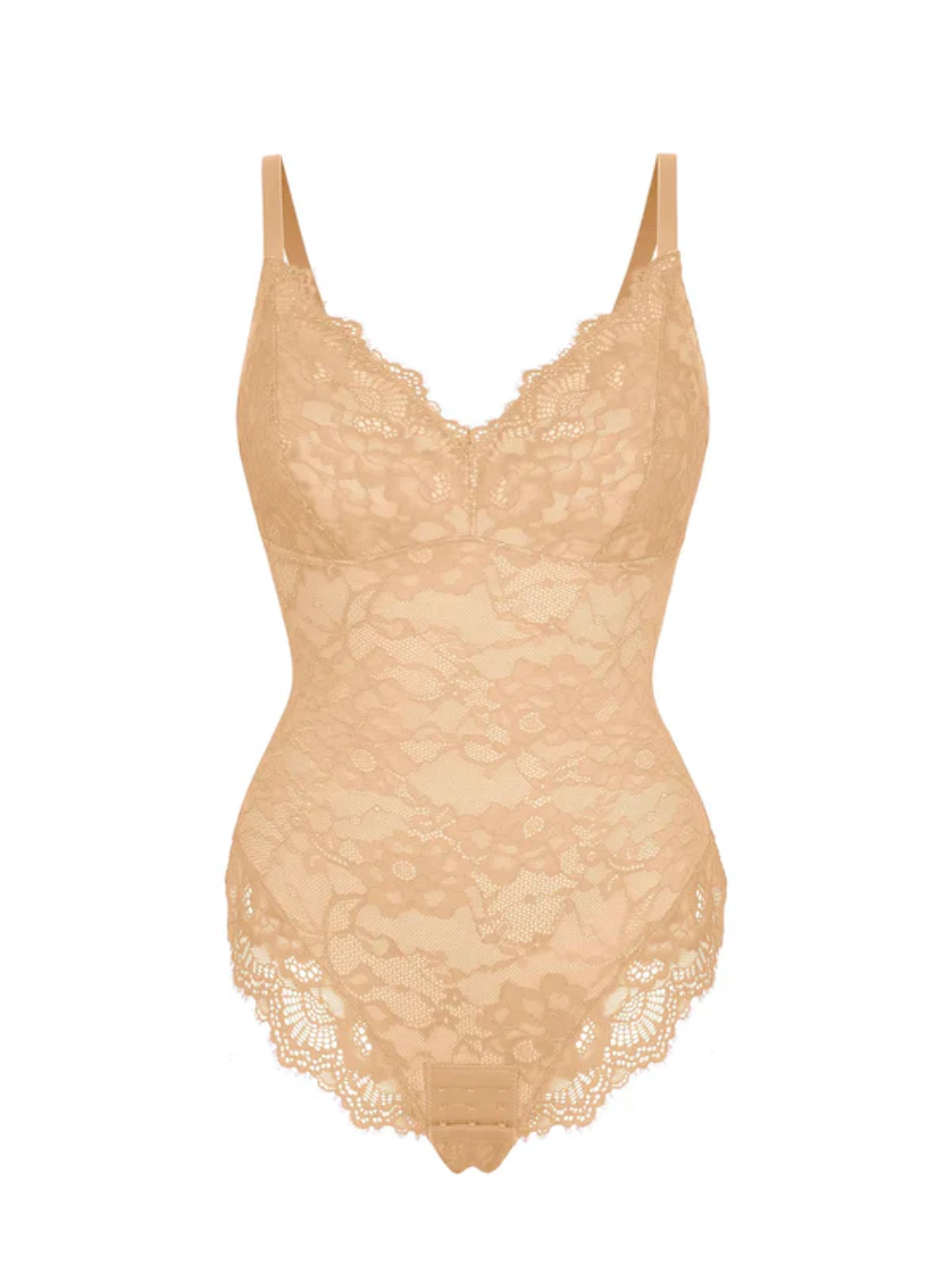 Comfure™ Tummy Control V-Neck Sleeveless Bodysuit