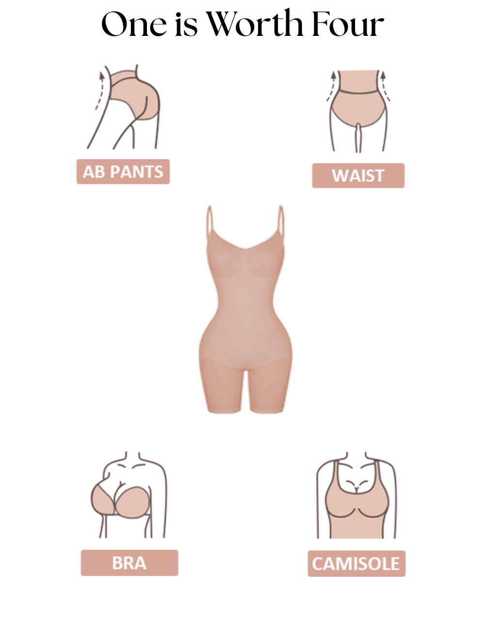 Comfure™  Body Shaper Slimming Bodysuit