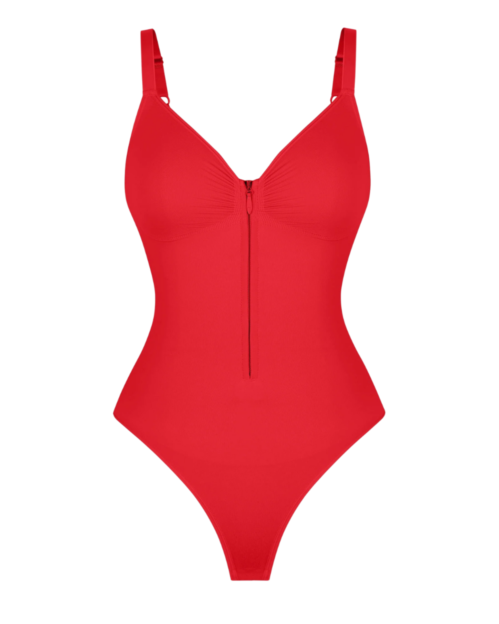 Comfure™  Seamless Tummy Control Zipper Sculpt and Support Bodysuit