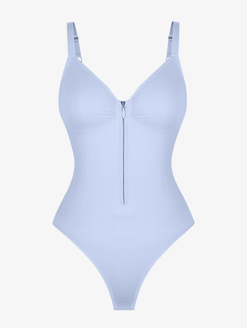Comfure™  Seamless Tummy Control Zipper Sculpt and Support Bodysuit