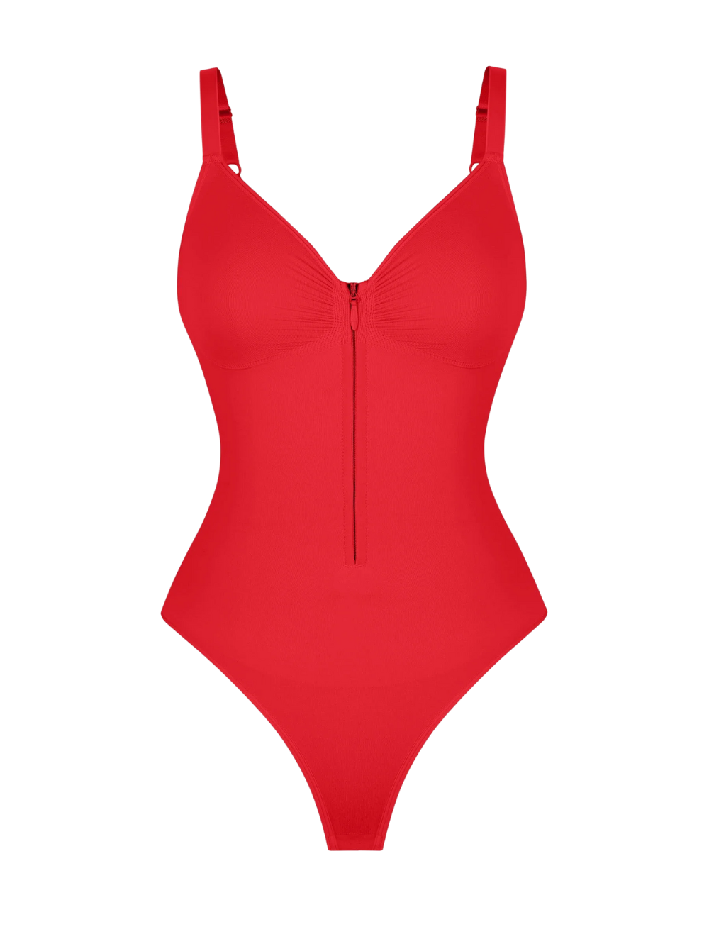 Comfure™  Seamless Tummy Control Zipper Sculpt and Support Bodysuit