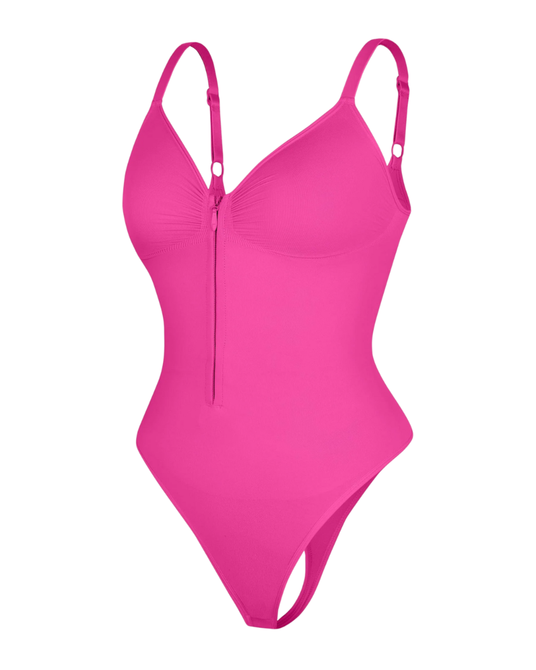 Comfure™  Seamless Tummy Control Zipper Sculpt and Support Bodysuit
