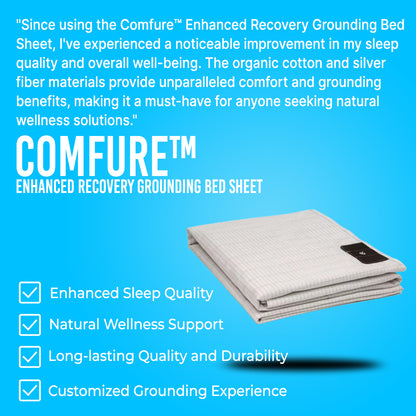 Comfure™ Enhanced Recovery Grounding Bed Sheet (Fitted)